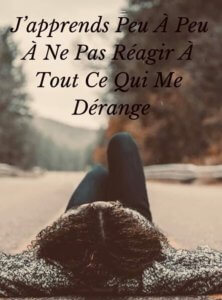 Que se passe-t-il lorsque nous réagissons ?