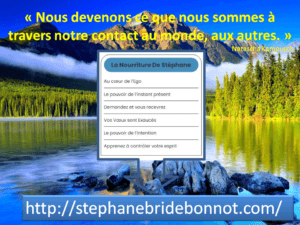 Nous devenons ce dont nous nous nourrissons.