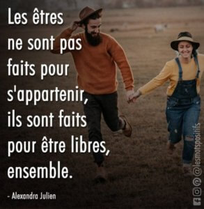 Que ce soit une relation de couple, ou tout autre relation…