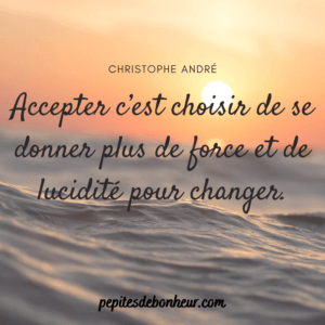 Accepter ne veut pas dire se résigner