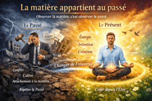 La matière appartient au passé